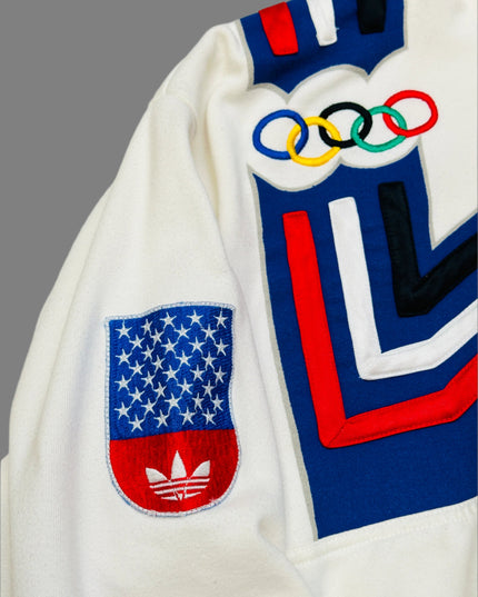 Vintage Hoodie - Adidas | XIII Olympic Winter Games 1980