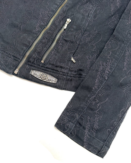 Vintage Harley Davidson Embroidered Jacket