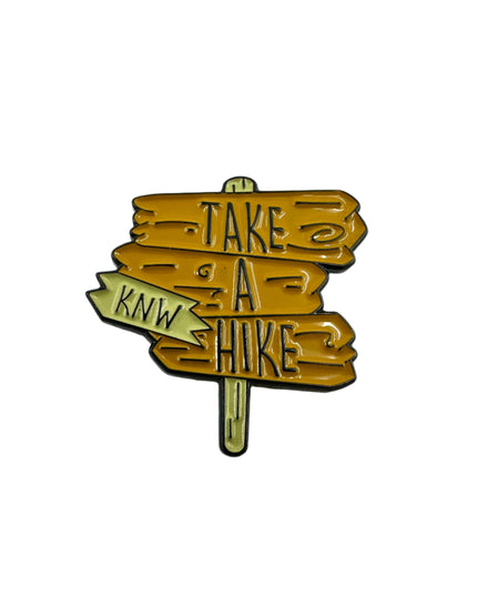 Take a Hike Enamel Pin Badge