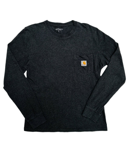 Carhartt Vintage Long Sleeve Tee Grey Family Christmas Pajamas