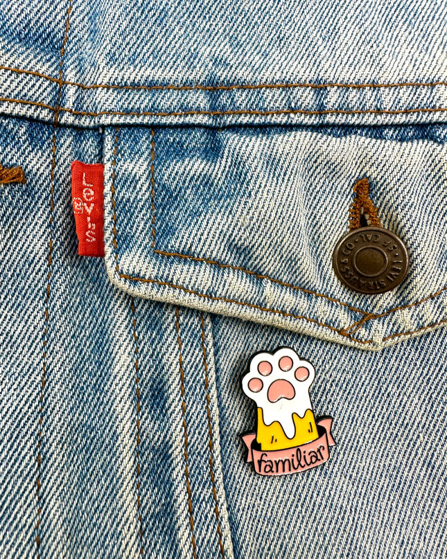 Familiar Pin Badge | Tags: Accessories