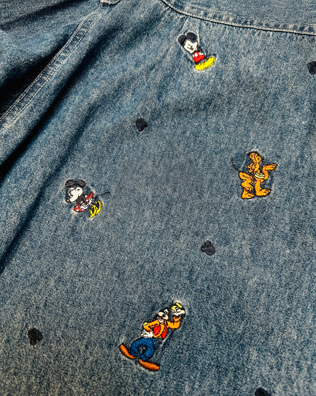 Vintage Denim Shirt - The Walt Disney Store | Family Christmas Pajamas