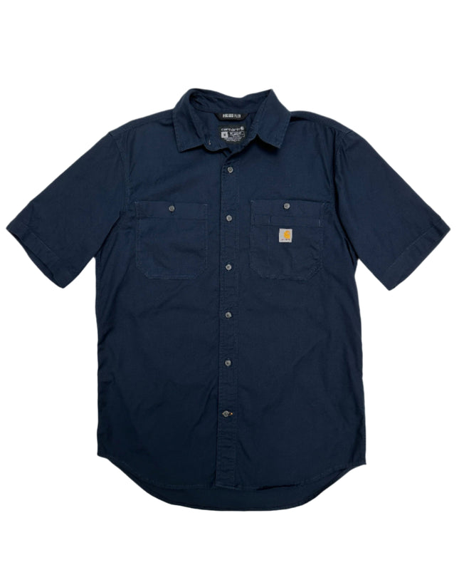 Vintage Short Sleeve Shirt - Carhartt | Rugged Flex Blue