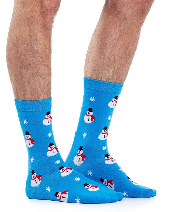 Men's Snowman Socks (Fits Sizes 8-11M)
