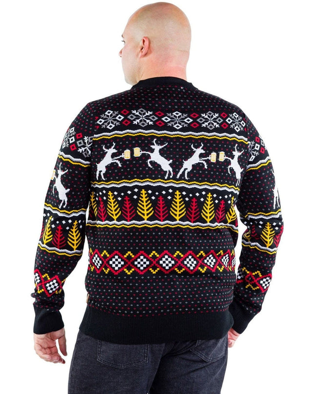 Men's Caribrew Big and Tall Ugly Christmas Sweater