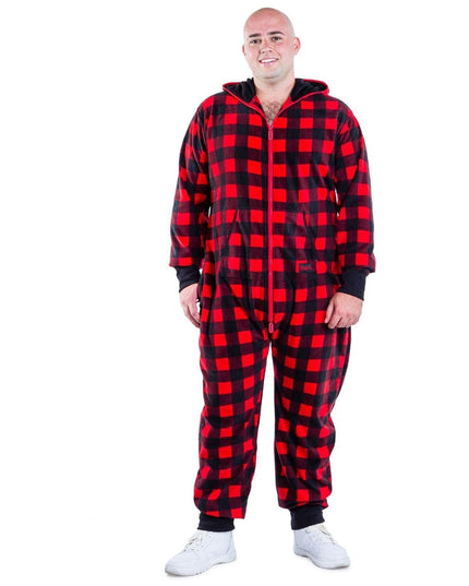 Men's Lumberjack Big and Tall Jumpsuit