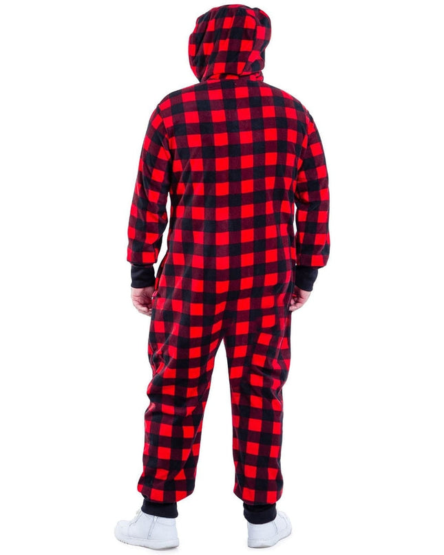 Men's Lumberjack Big and Tall Jumpsuit