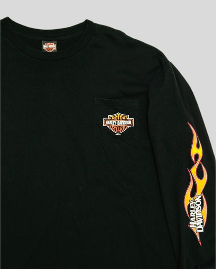 Vintage Harley Davidson Long Sleeve T-Shirt