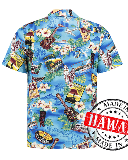 Party in Hawaii Hawaiian Shirt for Men
