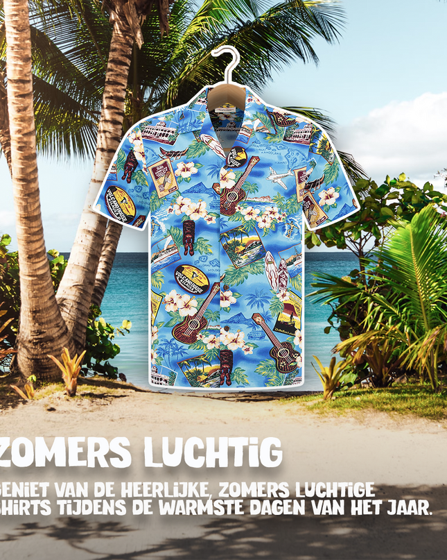 Juhla Havaijilla Havaijipaita Miehille