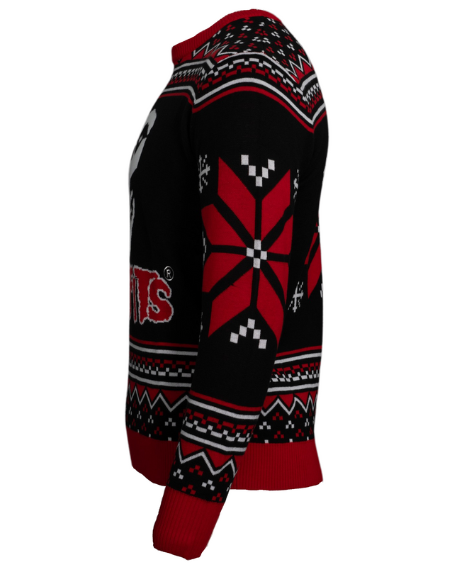 Misfits Skull Logo Ugly Christmas Sweater