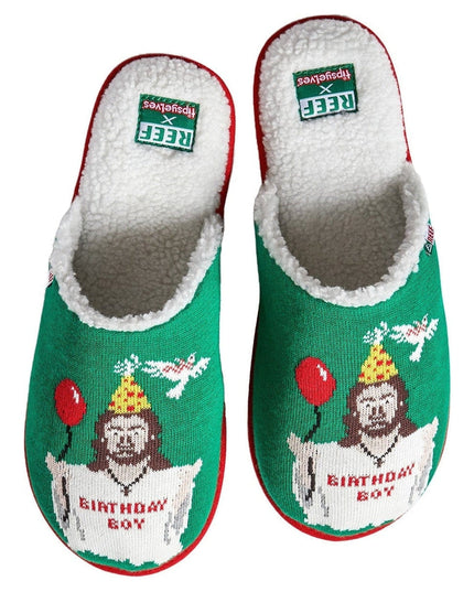 Men's Birthday Boy Reef Slippers