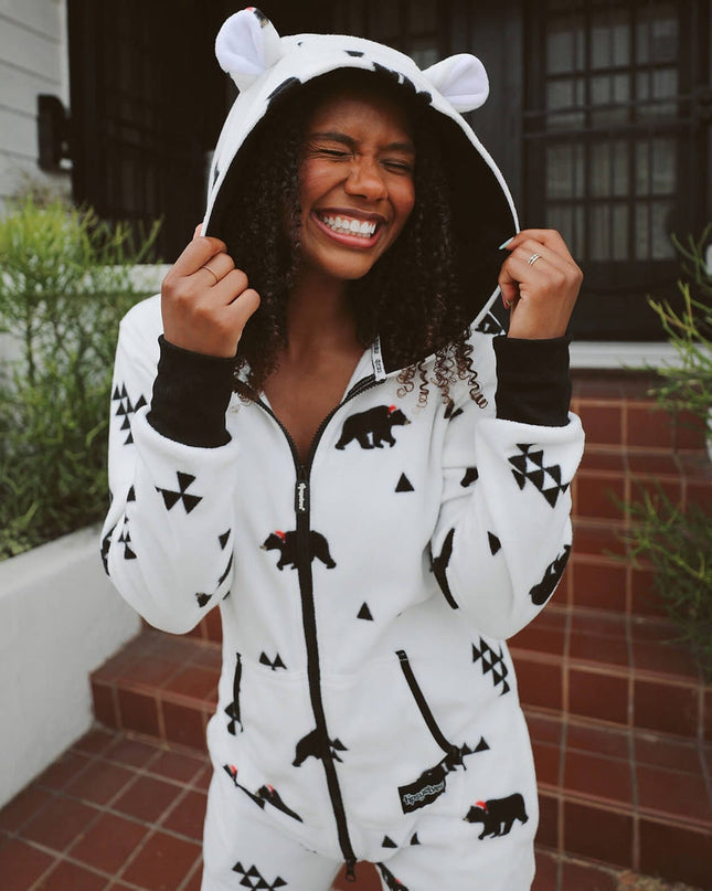 Women's Beary Christmas Jumpsuit