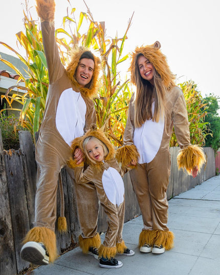 Matching Lion Family Costumes