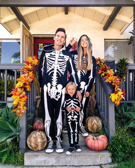 Matching Skeleton Family Costumes