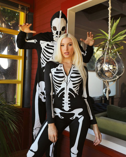 Matching Skeleton Couples Costumes