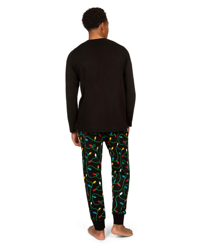 Men's Get Lit Crew Neck Pajama Set