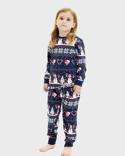 Christmas Heart Pajamas for Kids