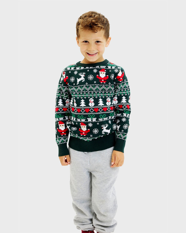 Beautiful Kids Christmas Sweater for Seasonal Joy