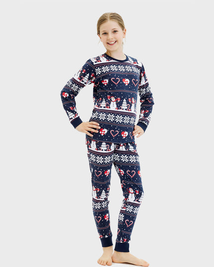 Christmas Heart Pajamas for Kids