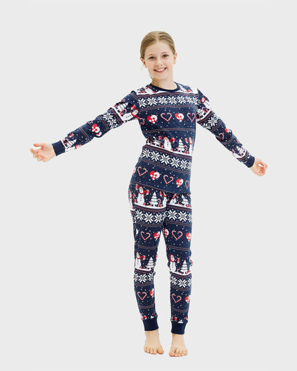 Christmas Heart Pajamas for Kids