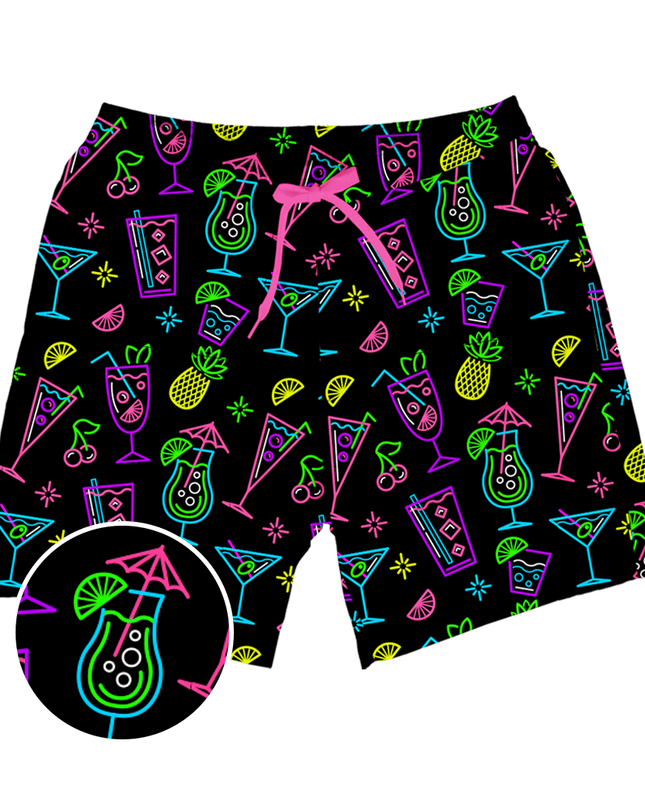Neon Nightcap Swim Trunks - 7.5" Inseam