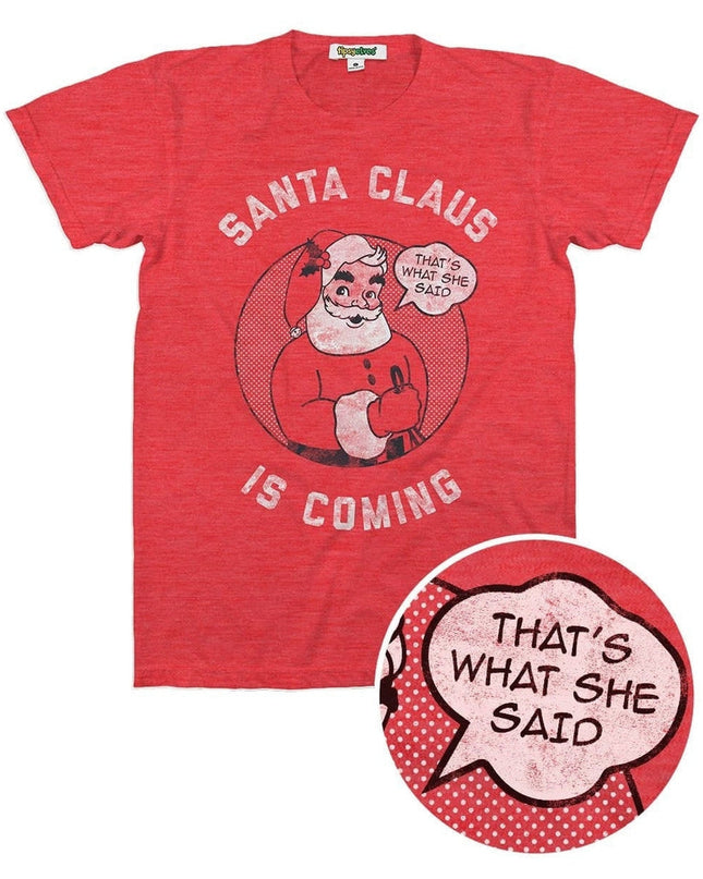 Men's Santa Claus is Coming Tee
