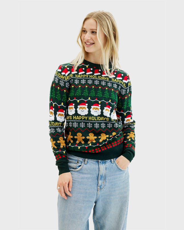 Vibe Christmas Sweater for Women