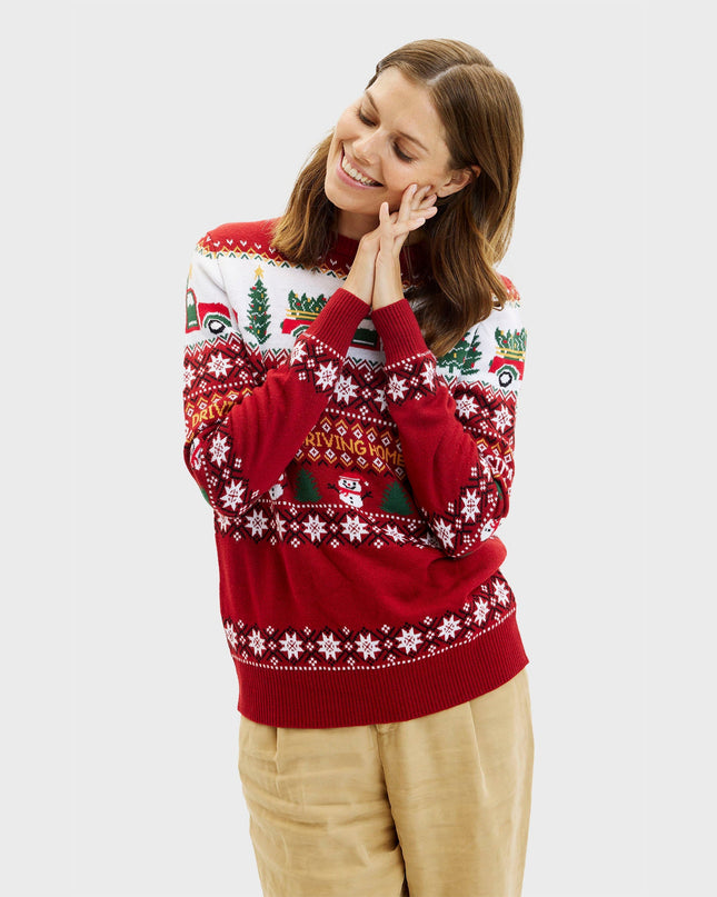 Driving Home For Christmas Sweater for Women