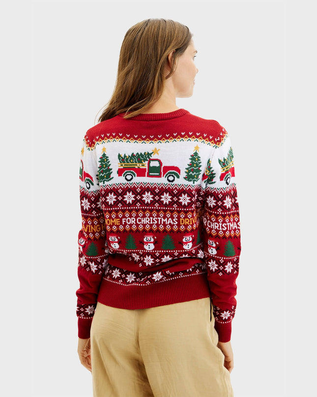 Driving Home For Christmas Sweater for Women