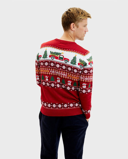 Driving Home For Christmas Sweater for Men