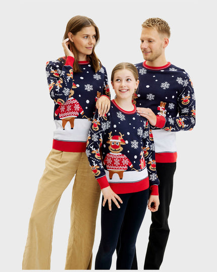 Kids' Christmas Sweater - Bringing Christmas Gifts
