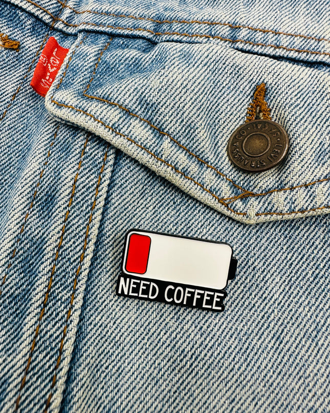 Need Coffee II Pin | Family Christmas Pajamas & Accessories