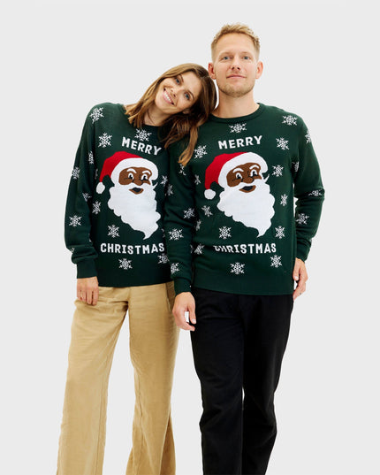 Merry Christmas Santa Sweater for Women