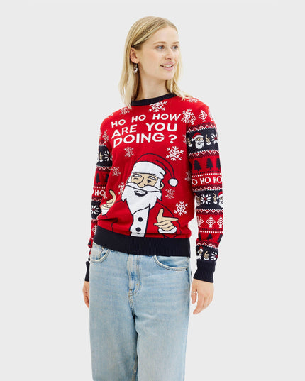 Ho Ho How You Doin' Christmas Sweater for Women - Bestsellers