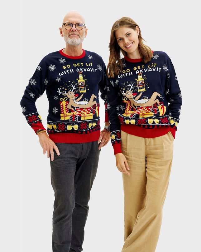Akvavit Christmas Sweater for Men