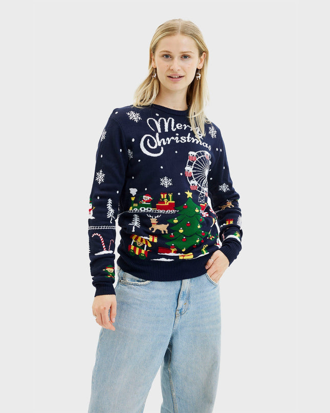 Women's Christmas Sweater for Holiday Gatherings