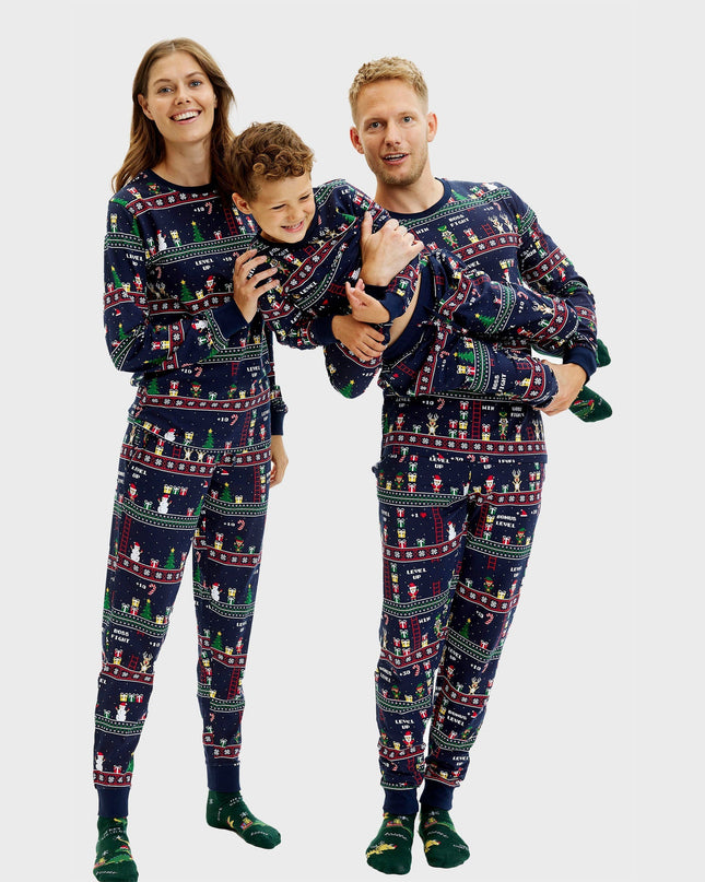 Vintage Gamer Christmas Pajamas for Women