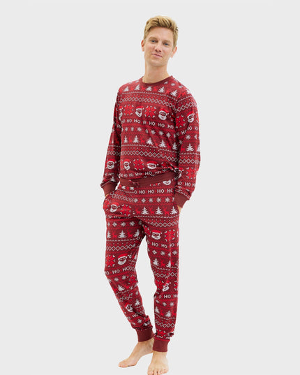 Ho Ho Ho Christmas Pajamas for Men