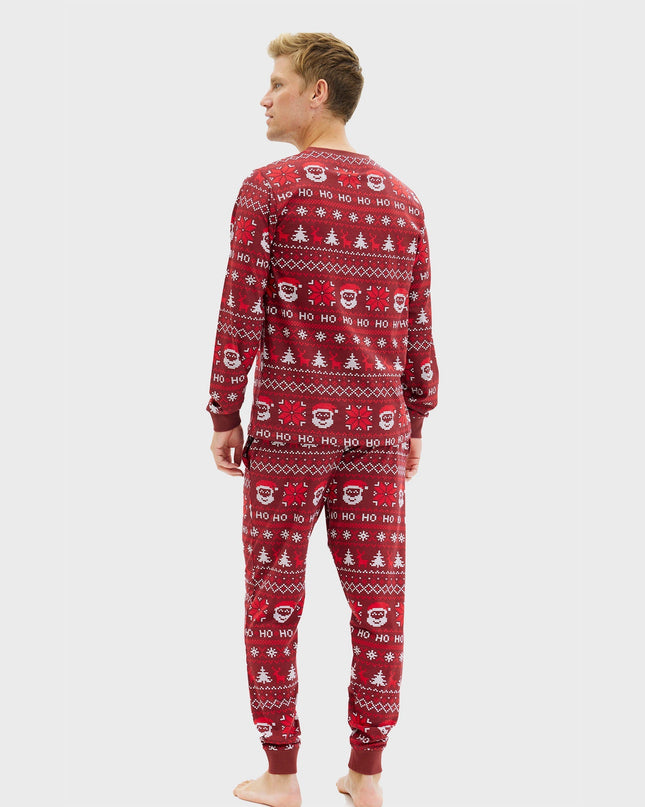 Ho Ho Ho Christmas Pajamas for Men