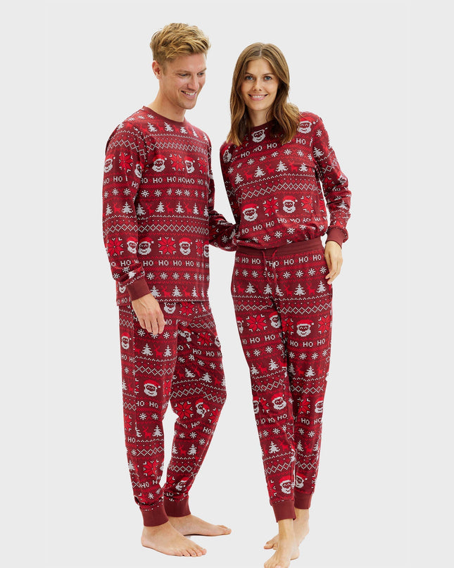 Ho Ho Ho Christmas Pajamas for Men