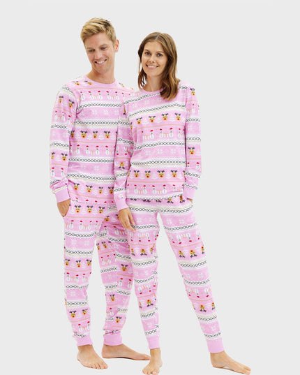 Ultimate Pink Christmas Pajamas for Men