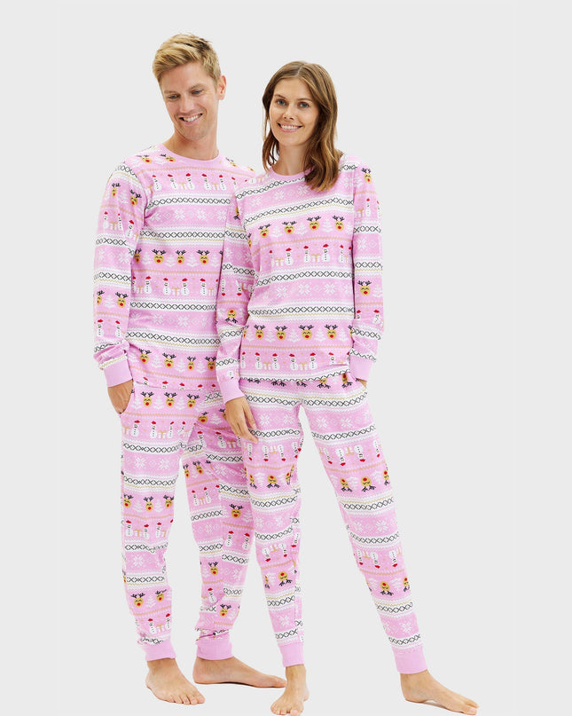 Men's Ultimate Pink Christmas Pajamas
