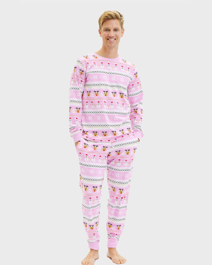 Men's Ultimate Pink Christmas Pajamas