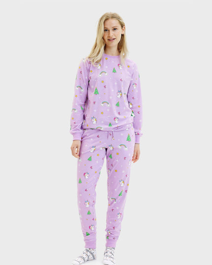 Unicorn Christmas Pajamas for Women - Family Collection