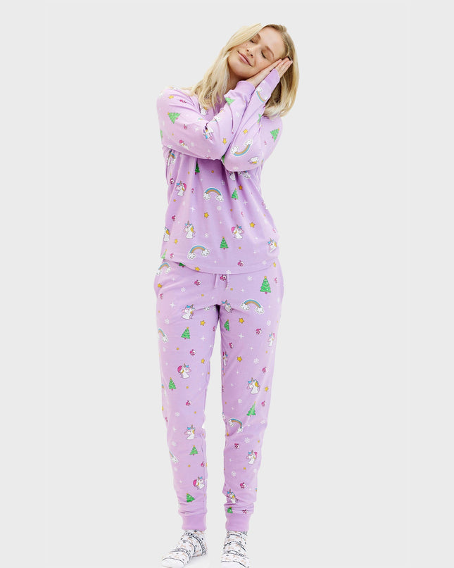 Unicorn Christmas Pajamas for Women - Family Collection