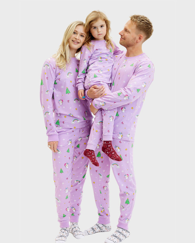 Unicorn Christmas Pajamas for Kids