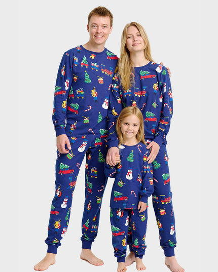 Christmas Toys Pajamas for Men - Family Style