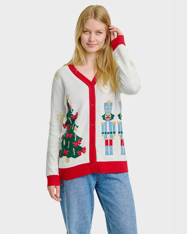 Nutcracker Christmas Cardigan for Women