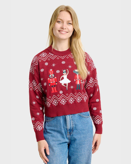 Nutcracker Christmas Sweater for Women